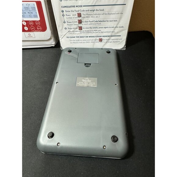 NutraTrack Mini Kitchen/Calorie & Nutrition Scale NEW - Picture 7 of 7